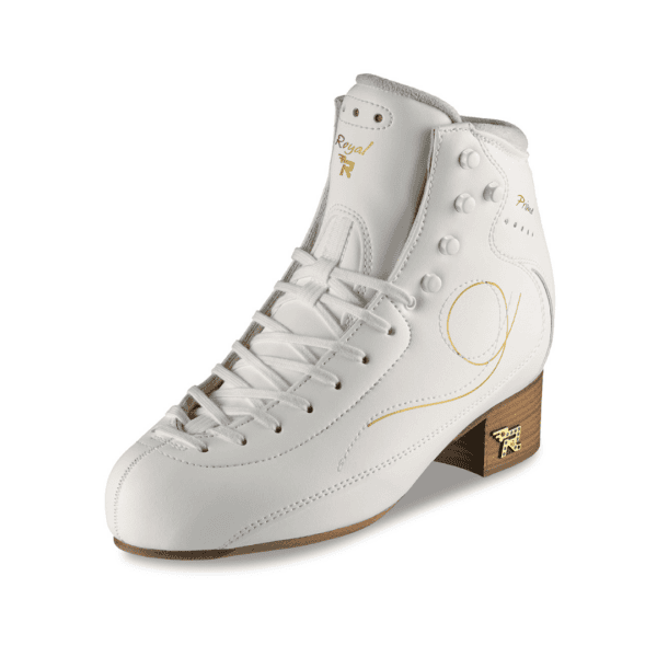 Risport Royal Prime figure skating boot, full view of the boot.